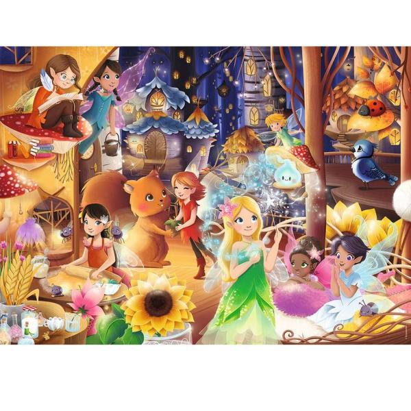 Puzzle 100 pieces: the fairies - Nathan-Ravensburger-12001139