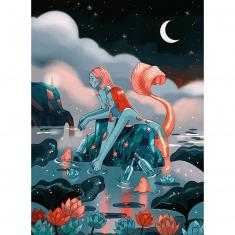 500 Teile Puzzle: Carte blanche an Sibylline Meynet: Mitternacht