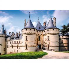 Puzzle de 1000 piezas: Castillo de Chaumont, Des racines et des ailes