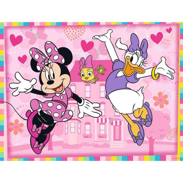 Puzzle de 30 piezas: Minnie y Daisy, Minnie Mouse - Nathan-Ravensburger-86219