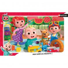 15-Piece Frame Puzzle : Cocomelon: Time To Play With Cocomelon