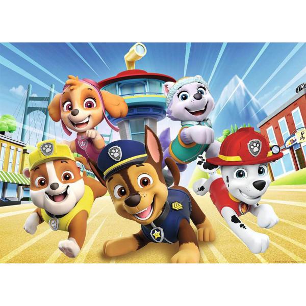 100 pieces Puzzle : The Adventures of Paw Patrol  - Nathan-Ravensburger-86150