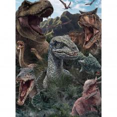 150 piece puzzle: Jurassic World 3: Jurassic World dinosaurs