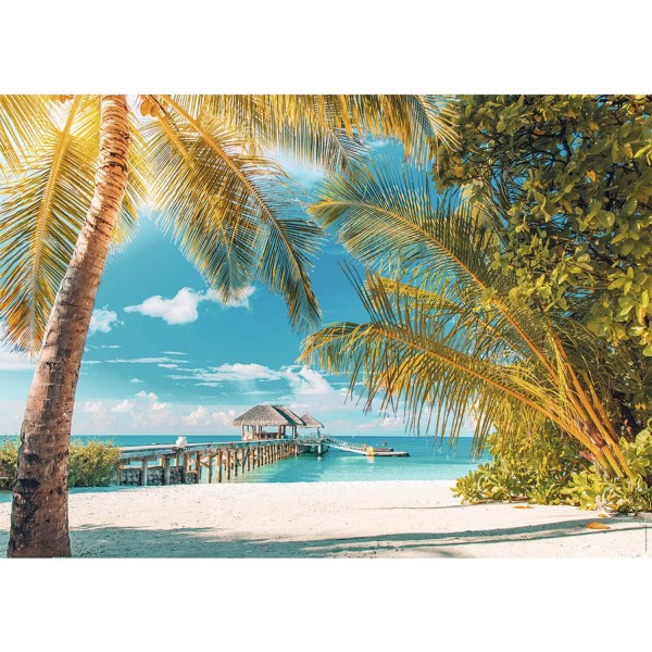 1500 pieces puzzle: Paradise beach - Nathan-12000940