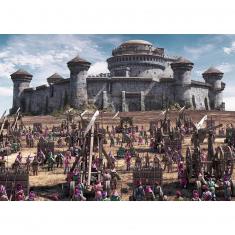 1000 Teile Puzzle :  Die Festung von Kaamelott