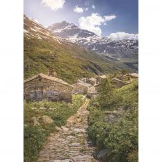 1500 Teile Puzzle :  Kleiner Weiler Vanoise