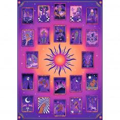 1500 Teile Puzzle: Tarot und Wahrsagen, Coralie Fau