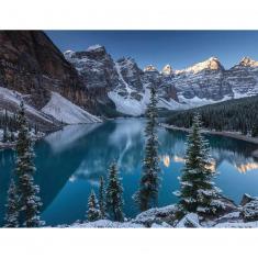 2000 piece puzzle: Valley of the Ten Peaks, Canada