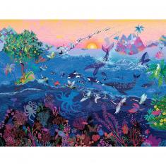 2000 pieces Puzzle :  Wonders of the ocean, Peggy Nille