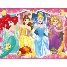 30-teiliges Puzzle: Disney-Prinzessinnen: Mit Freunden