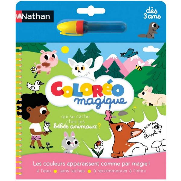 Coloréo Bébés animaux - Nathan-31615