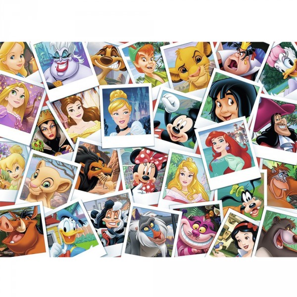 100 pieces puzzle: Disney portraits - Nathan-Ravensburger-86737