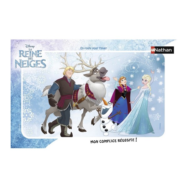 15 pieces puzzle: On the way to winter, Frozen - Nathan-Ravensburger-86038