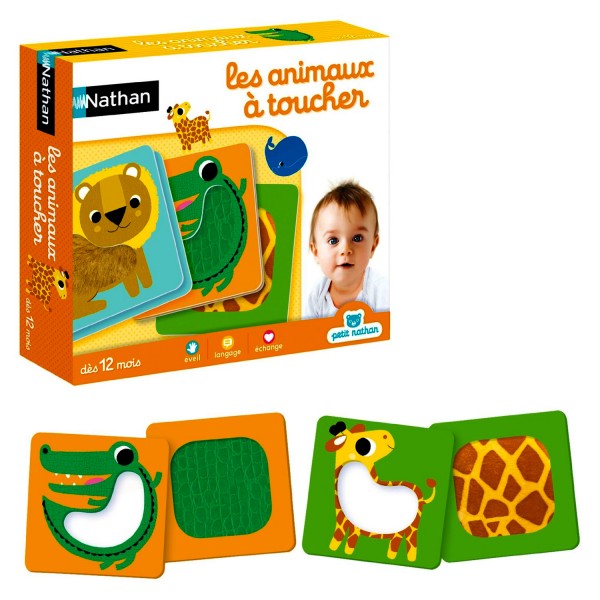 Educational game: Animals to touch - Nathan-31443