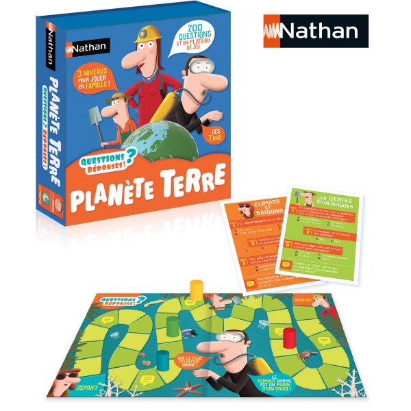Jeu de questions réponses : Planète terre - Nathan-31503