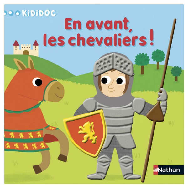 Livre Kididoc : En avant, les chevaliers ! - Nathan-55096