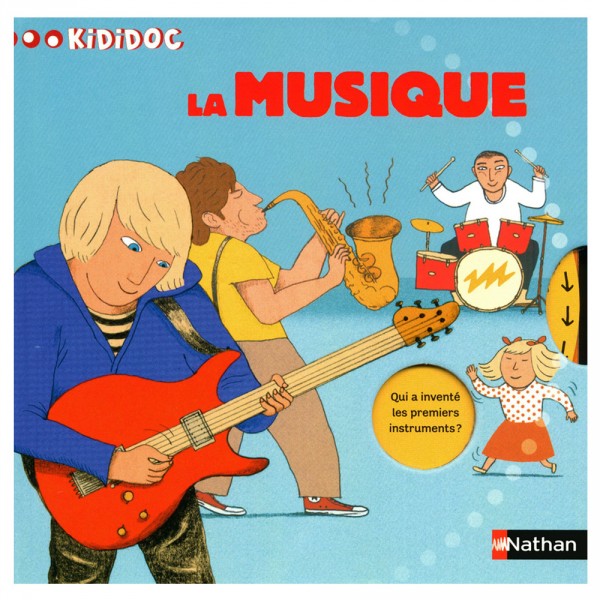 Livre Kididoc : La musique - Nathan-53006