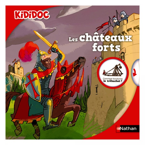 Livre Kididoc : Les châteaux forts - Nathan-54938