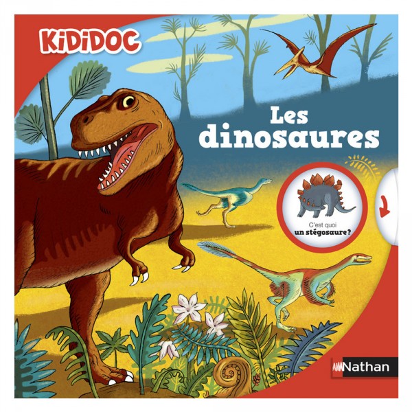 Livre Kididoc : Les dinosaures - Nathan-54942