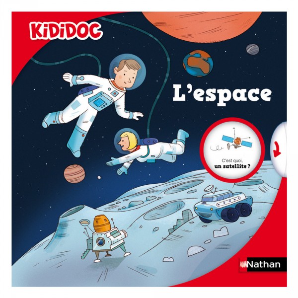 Livre Kididoc : L'espace - Nathan-54940