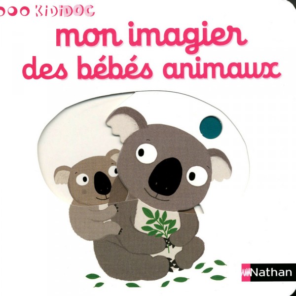 Livre Kididoc : Mon imagier des bébés animaux - Nathan-53025