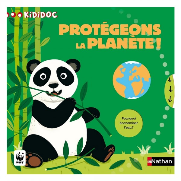 Livre Kididoc : Protégeons la planète ! - Nathan-53009