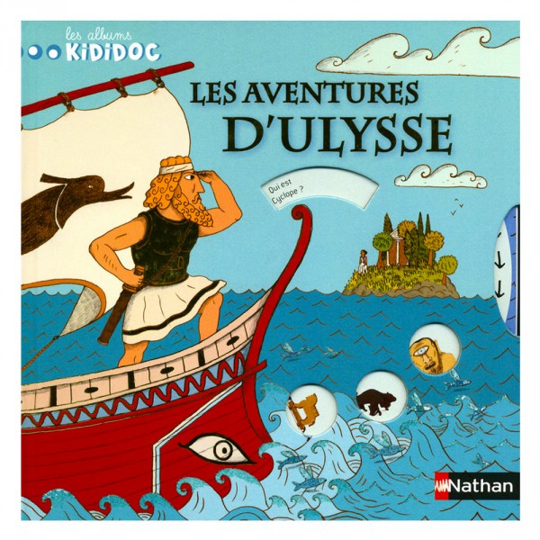 Livre Les albums Kididoc : Les aventures d'Ulysse - Nathan-52727
