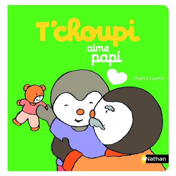 Livre T'choupi aime papi - Nathan-54348