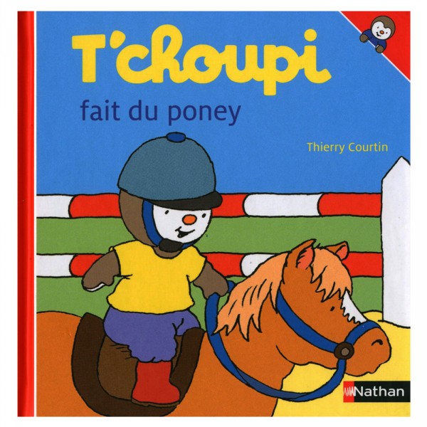 Livre T'choupi fait du poney - Nathan-02292