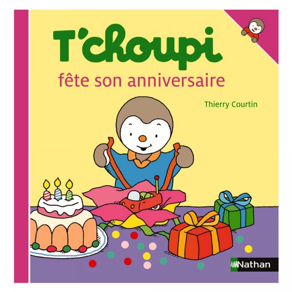 Livre T'choupi fête son anniversaire - Nathan-02080