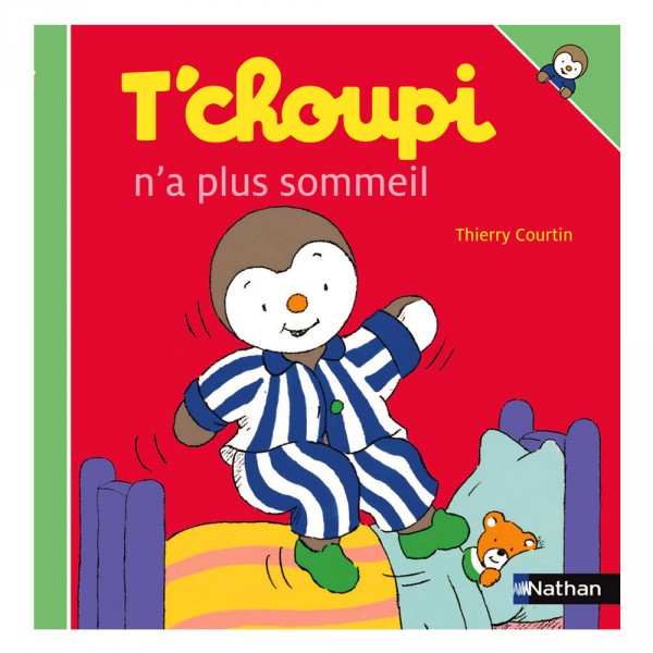 Livre T'choupi n'a plus sommeil - Nathan-02021