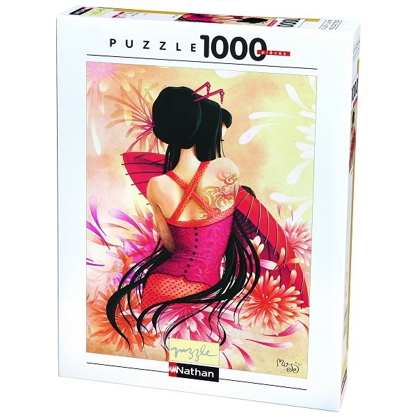 Puzzle 1000 pièces - Misstigri : Miss Swan - Nathan-Ravensburger-87590