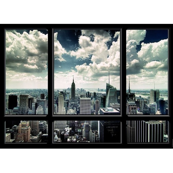 Puzzle de 1000 piezas: Vista de Nueva York - Nathan-Ravensburger-87461