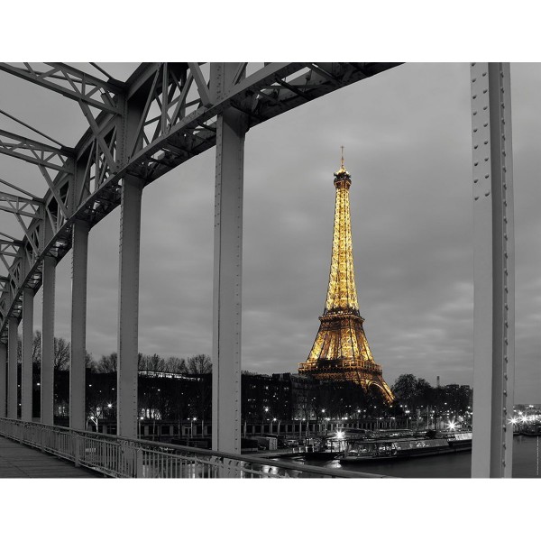 Puzzle 1000 pièces : Paris by Night - Nathan-Ravensburger-87469