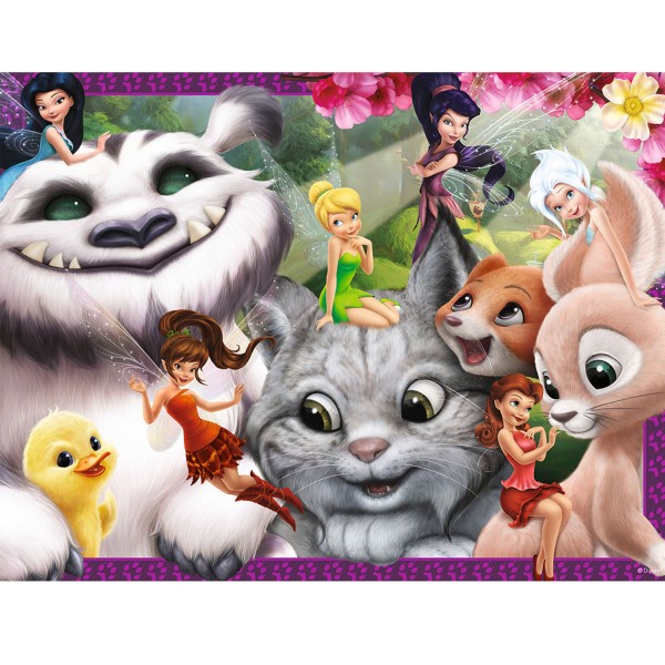 Puzzle 30 pièces : Disney les fées - Clochette et la créature légendaire - Nathan-Ravensburger-86337