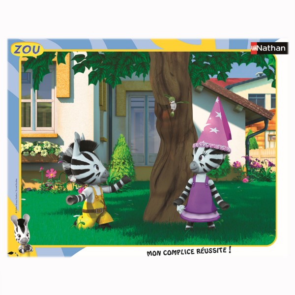 Puzzle cadre 35 pièces : Zou et Elzée - Nathan-Ravensburger-86140