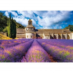 Puzzle 1500 pièces : L'Abbaye Notre-Dame de Sénanque