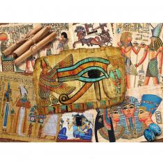 Puzzle 1000 pièces : Les papyrus de l'Egypte ancienne