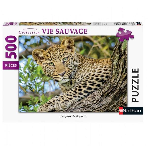 500 pieces puzzle: Jaguar - Nathan-Ravensburger-87131