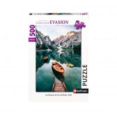 Puzzle 500 teile - Les barques d