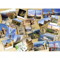 Puzzle 1000 pièces : Monuments du monde