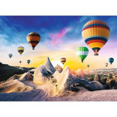 Puzzle 500 pieces: Hot Air Balloon Journey