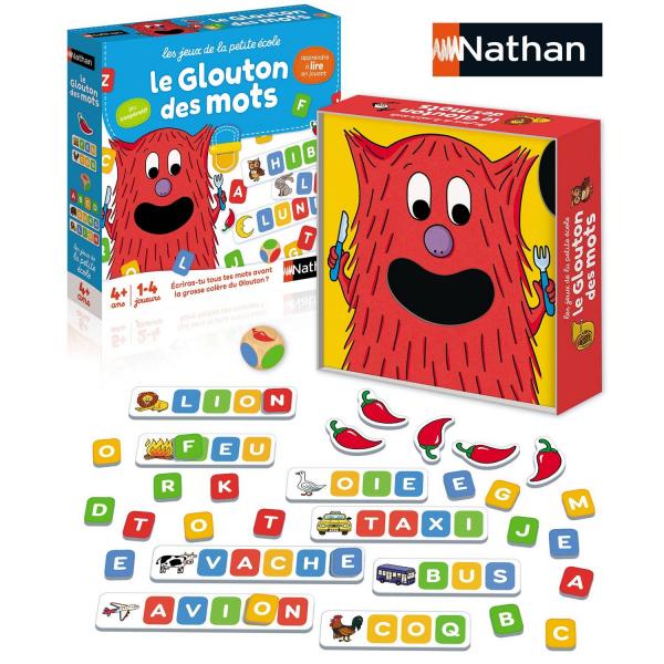 Le Glouton des mots - Nathan-1130600219