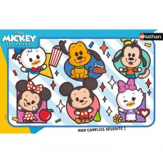 Idée Shopping : Nathan - Puzzle Enfants - Cadre 15 Pièces - Les Amis De Mickey Disney Fille Ou Garcon Des 3 Ans Puzzle De Qualite Superieure Carton Epais Et Resistant Disney Mickey Mouse 8