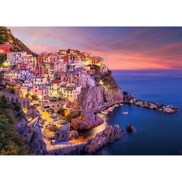 Puzzle 1500 pièces : Hameau de Manarola, Italie  - Nathan-12001533