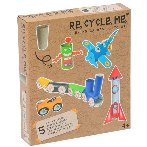 Kit créatif ReCycleMe : Engins et personnages imaginaires - Neotilus-RE16BS276