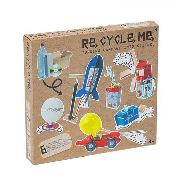 Kit créatif ReCycleMe : Expériences scientifiques - Neotilus-RE16SC302