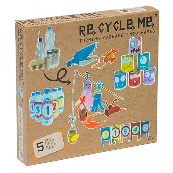 Kit créatif ReCycleMe : Jeux et activités - Neotilus-RE16GA302