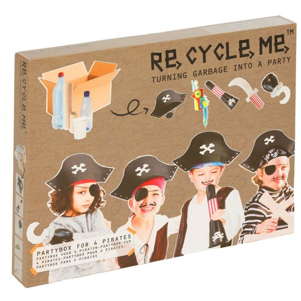 Kit créatif ReCycleMe : Coffret pour 4 pirates - Neotilus-RE16BI107
