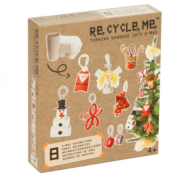 Kit créatif ReCycleMe : Décorations de Noël - Neotilus-RE16XM125